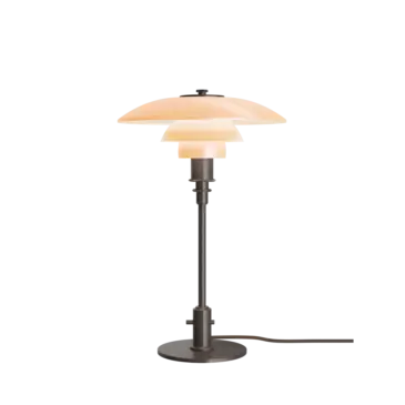Louis Poulsen PH 3/2 LIMITED EDITION -pöytävalaisin, dusty terracotta – Poistuva malli