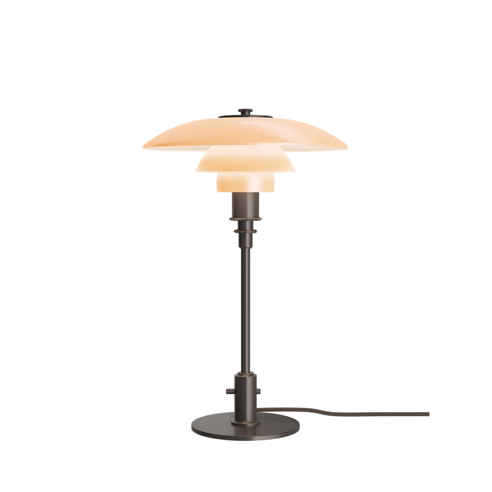 Louis Poulsen PH 3/2 LIMITED EDITION -pöytävalaisin, dusty terracotta – Poistuva malli