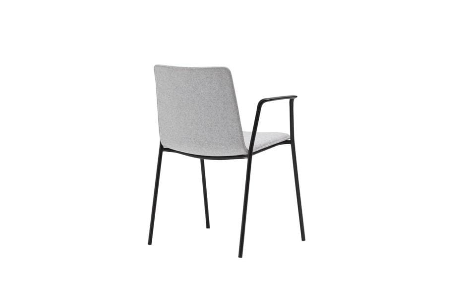 Andreu World FLEX HIGH BACK -tuoli, harmaa/musta SO1610 - Image 4