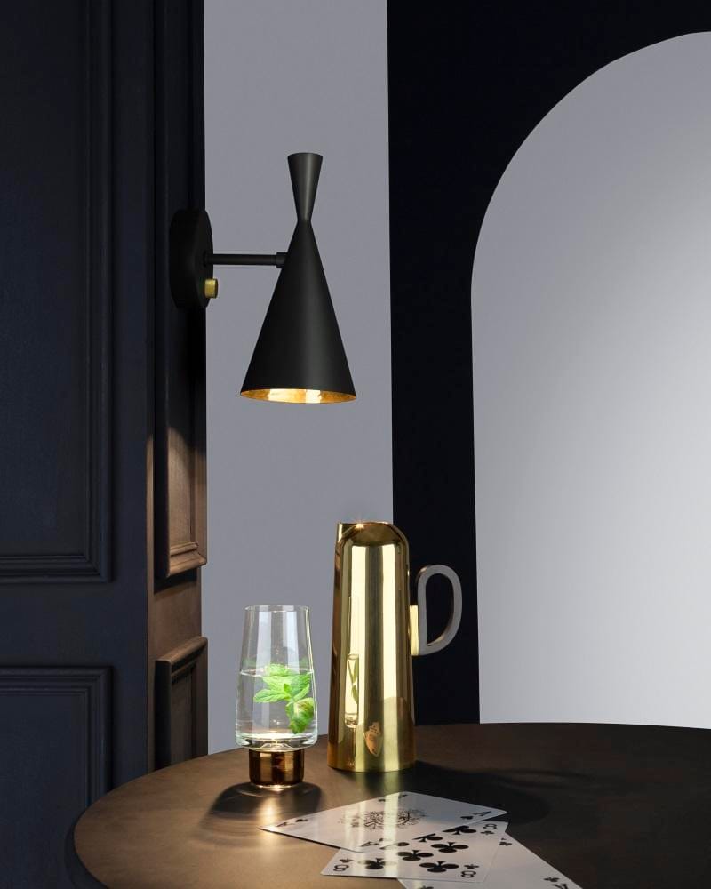 Tom Dixon BEAT -seinävalaisin, musta - Image 2