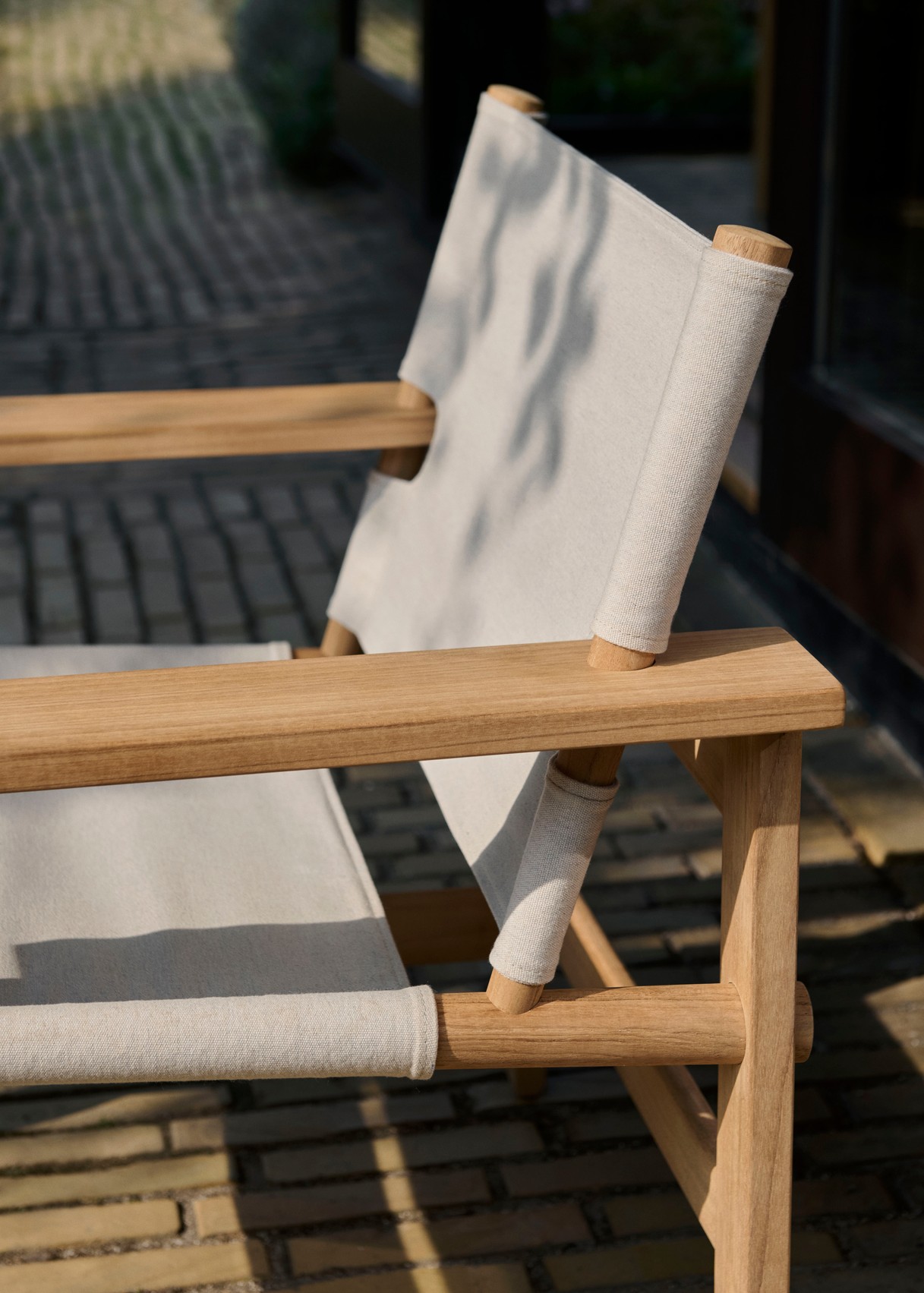 Fredericia THE CANVAS CHAIR OUTDOOR -nojatuoli tyynyllä - Image 6