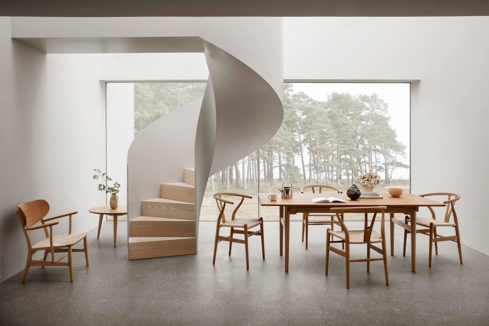 Carl Hansen CH22 chair, oiled teak/oak - Image 4