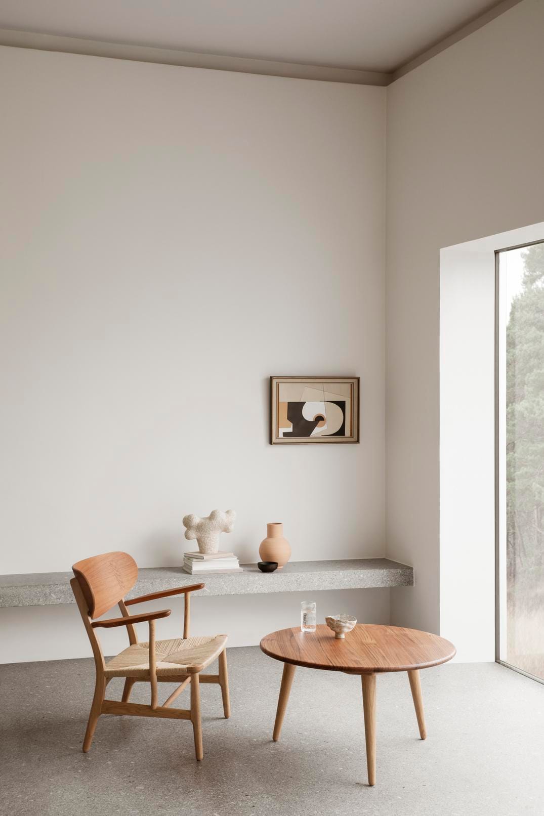 Carl Hansen CH22 chair, oiled teak/oak - Image 3