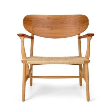 Carl Hansen CH22 -tuoli, öljytty tiikki/tammi