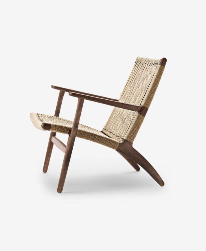 Carl Hansen CH25 -tuoli, öljytty pähkinä/luonnonvärinen paperinaru - Image 2