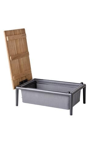 Cane-line CONIC - BOX pöytä, tummanharmaa - Image 4