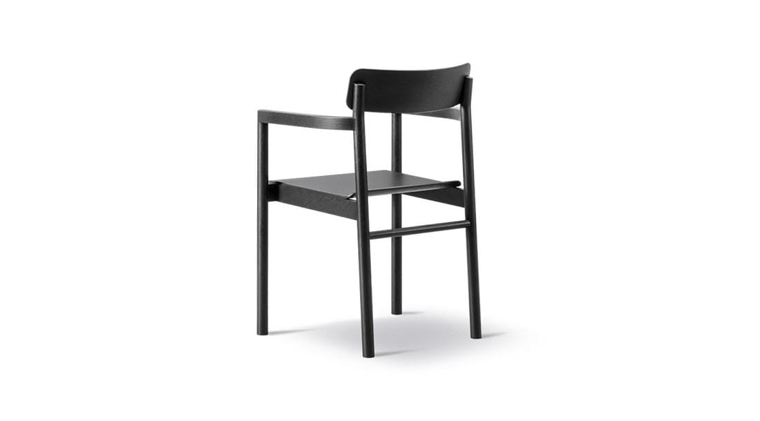 Fredericia POST chair, black lacquered oak - Image 3