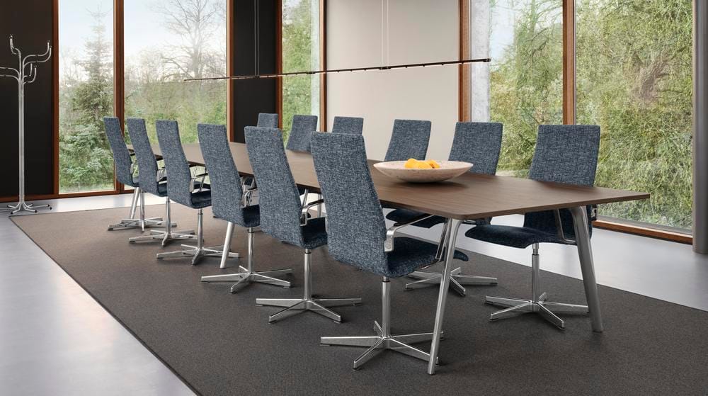 Fritz Hansen OXFORD -työtuoli, medium selkänoja - Image 2