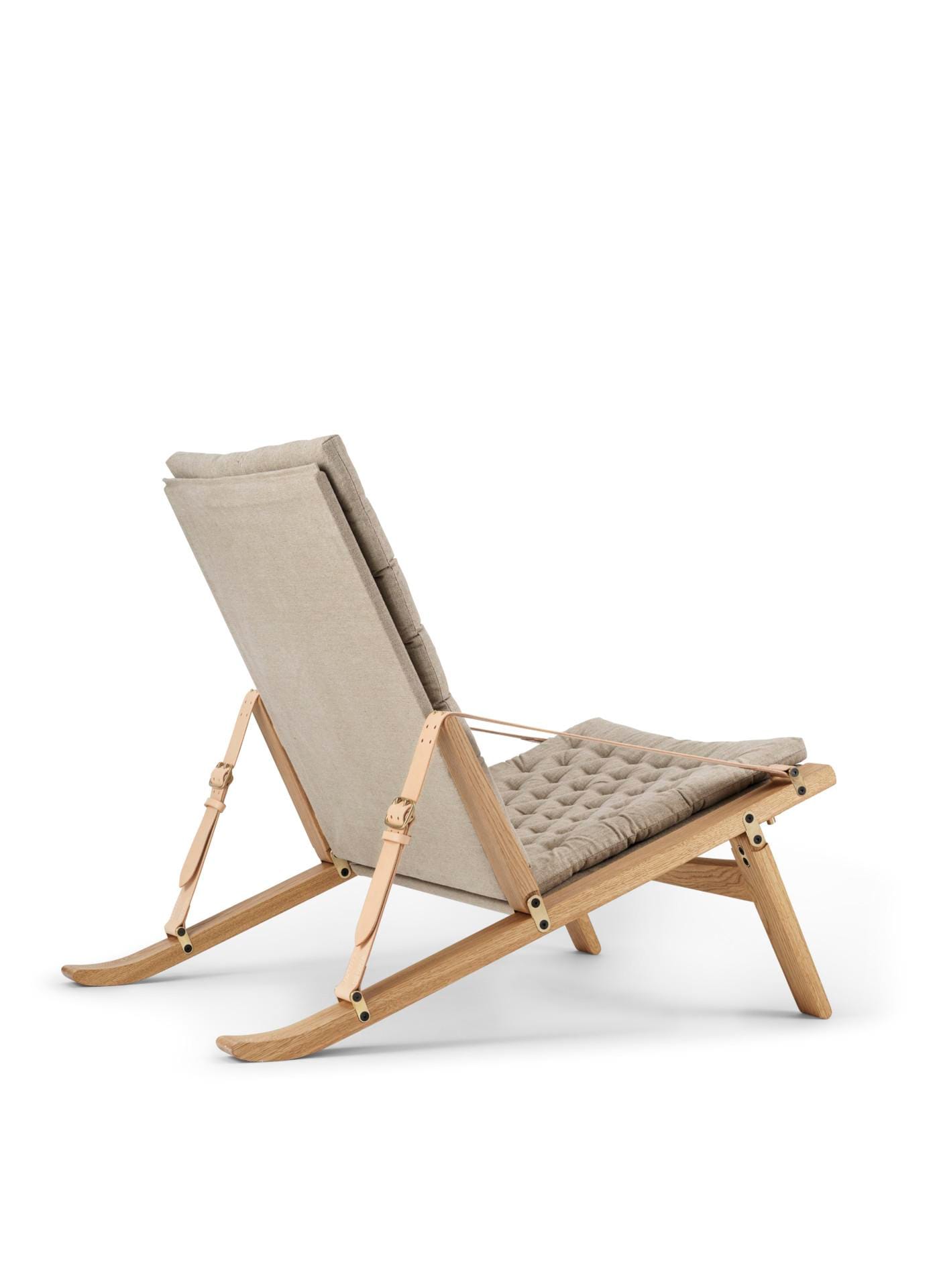 Carl Hansen FK11 PLICO -tuoli, öljytty tammi/luonnonvärinen kangas - Image 2