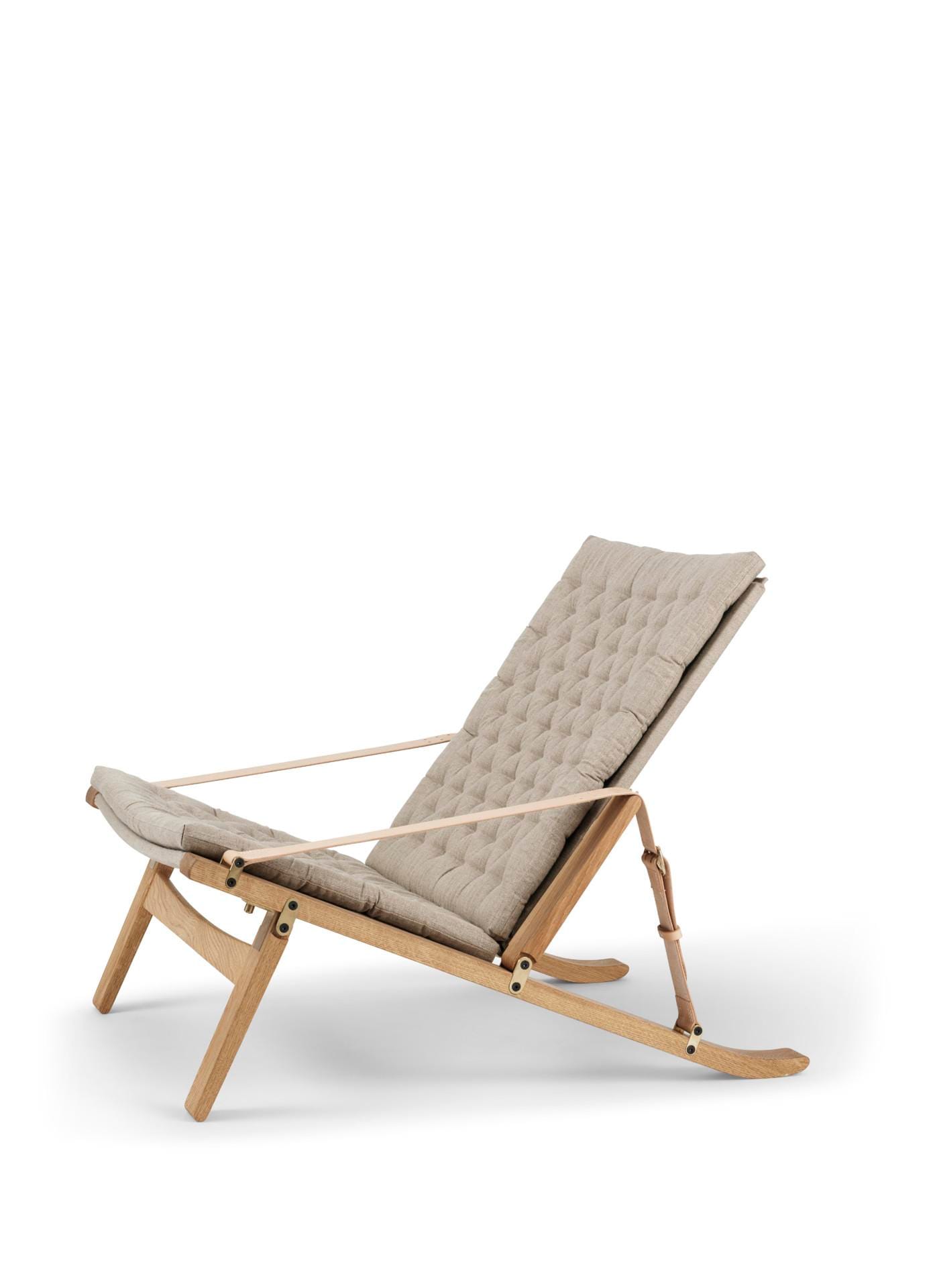 Carl Hansen FK11 PLICO -tuoli, öljytty tammi/luonnonvärinen kangas - Image 4