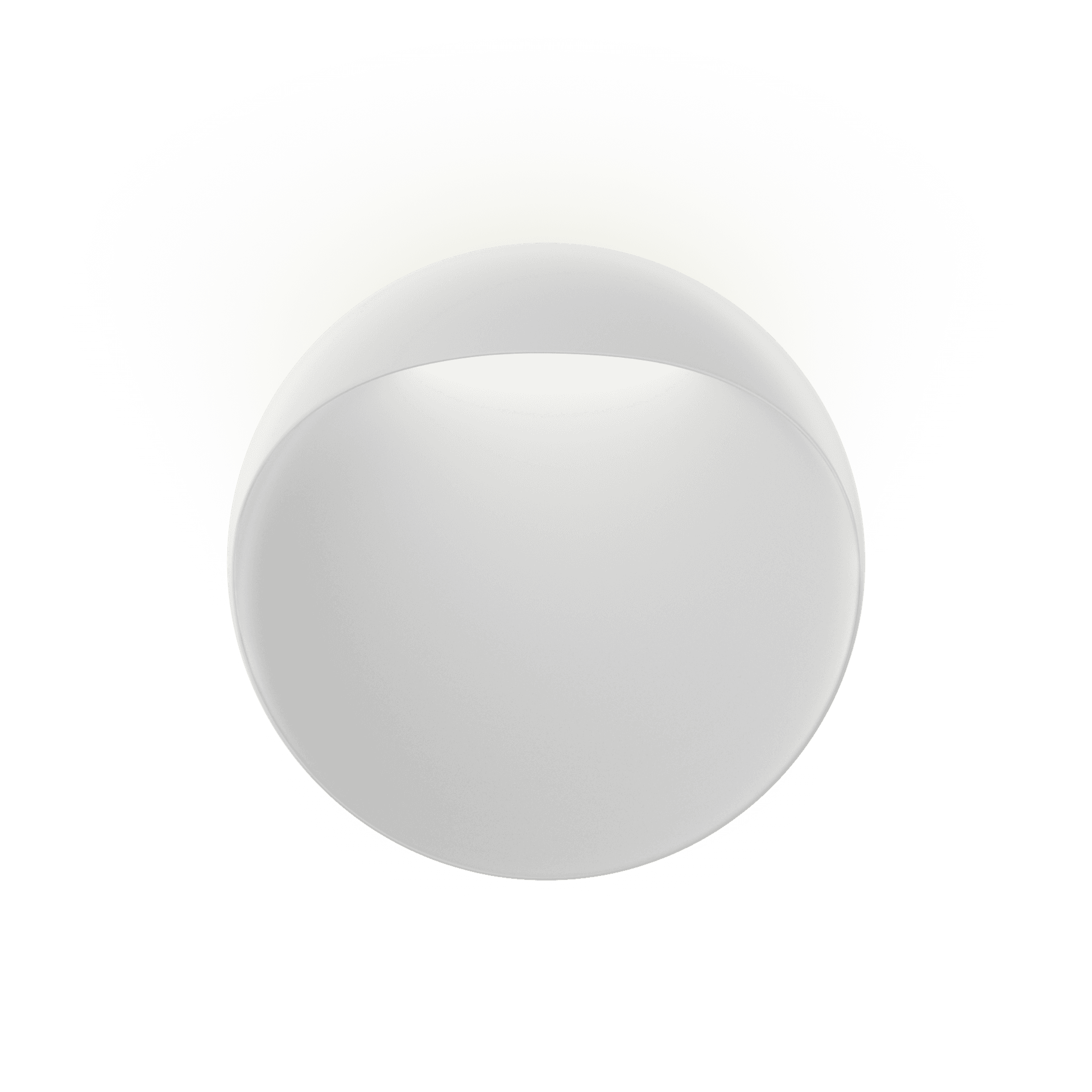 Louis Poulsen FLINDT -seinävalaisin, Ø30cm, valkoinen, IP65