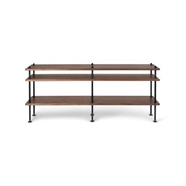 Carl Hansen BM0253 hylly, matala, öljytty pähkinä