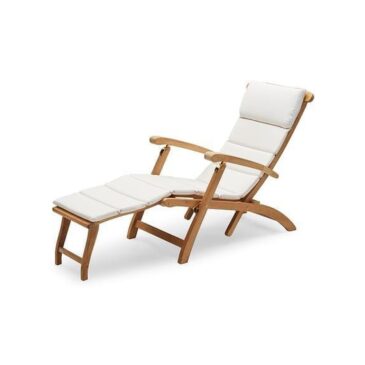 Fritz Hansen STEAMER -kansituoli tyynyllä, valkoinen