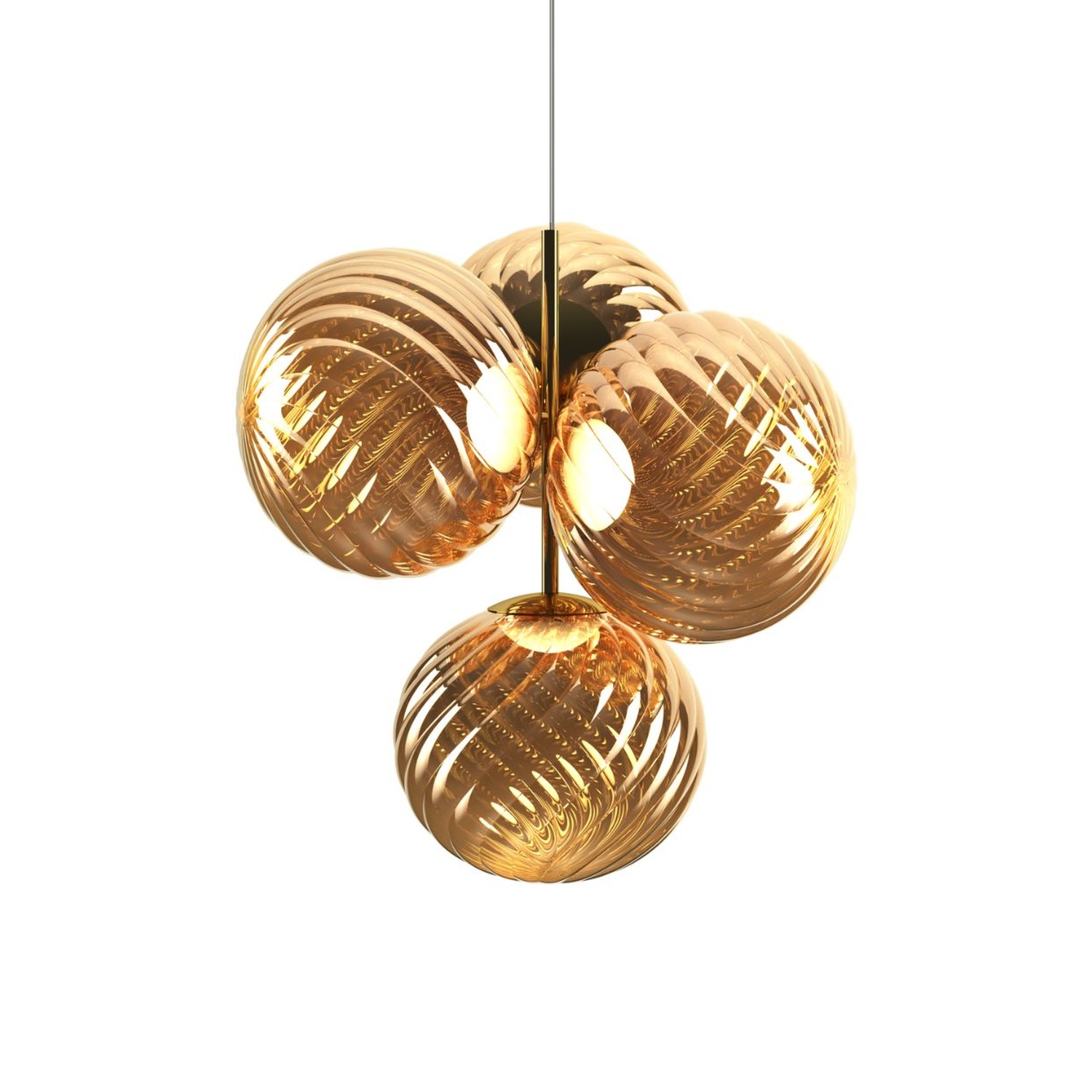 Tom Dixon WHIRL-kattokruunu, pieni