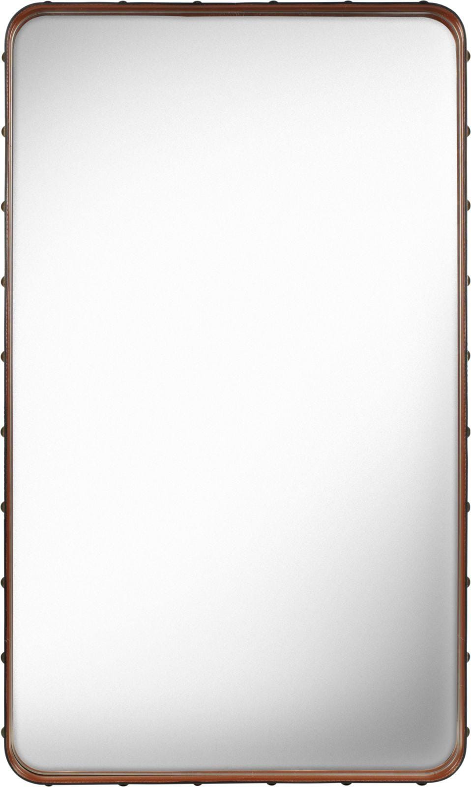 GUBI ADNET RECTANGULAR -peili, 70x115cm, ruskea
