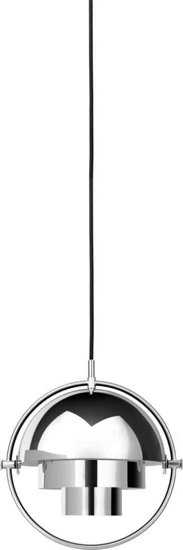 GUBI MULTI-LITE pendant small, chrome