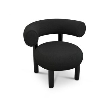 Tom Dixon FAT -nojatuoli, metallijalka
