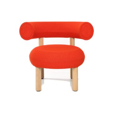Tom Dixon FAT lounge chair, wooden legs