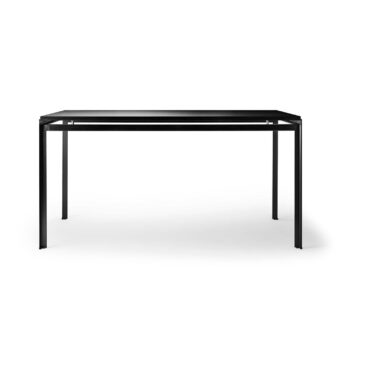 Carl Hansen PK52A -työpöytä, musta, 141,5x85cm