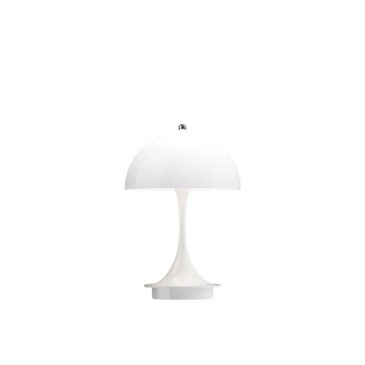 Louis Poulsen PANTHELLA 160 PORTABLE -pöytävalaisin, opaali valkoinen polymeeri – Designsuosikki