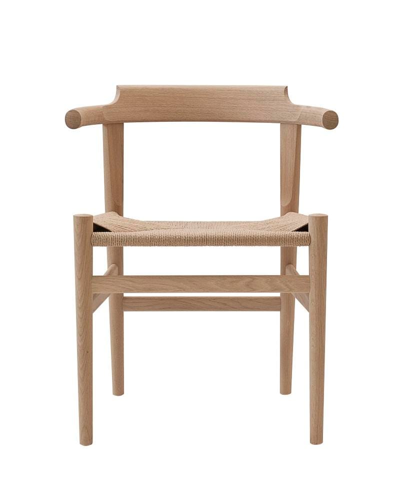 PP Møbler PP68 -tuoli, öljytty tammi/luonnonvärinen istuin