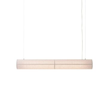 Audo Copenhagen HASHIRA LINEAR -riippuvalaisin, pellavakangas – Designsuosikki