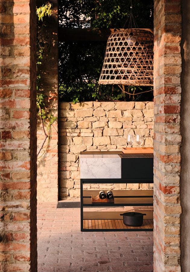 Röshults OPEN KITCHEN -hiiligrillimoduuli, antrasiitti - Image 5