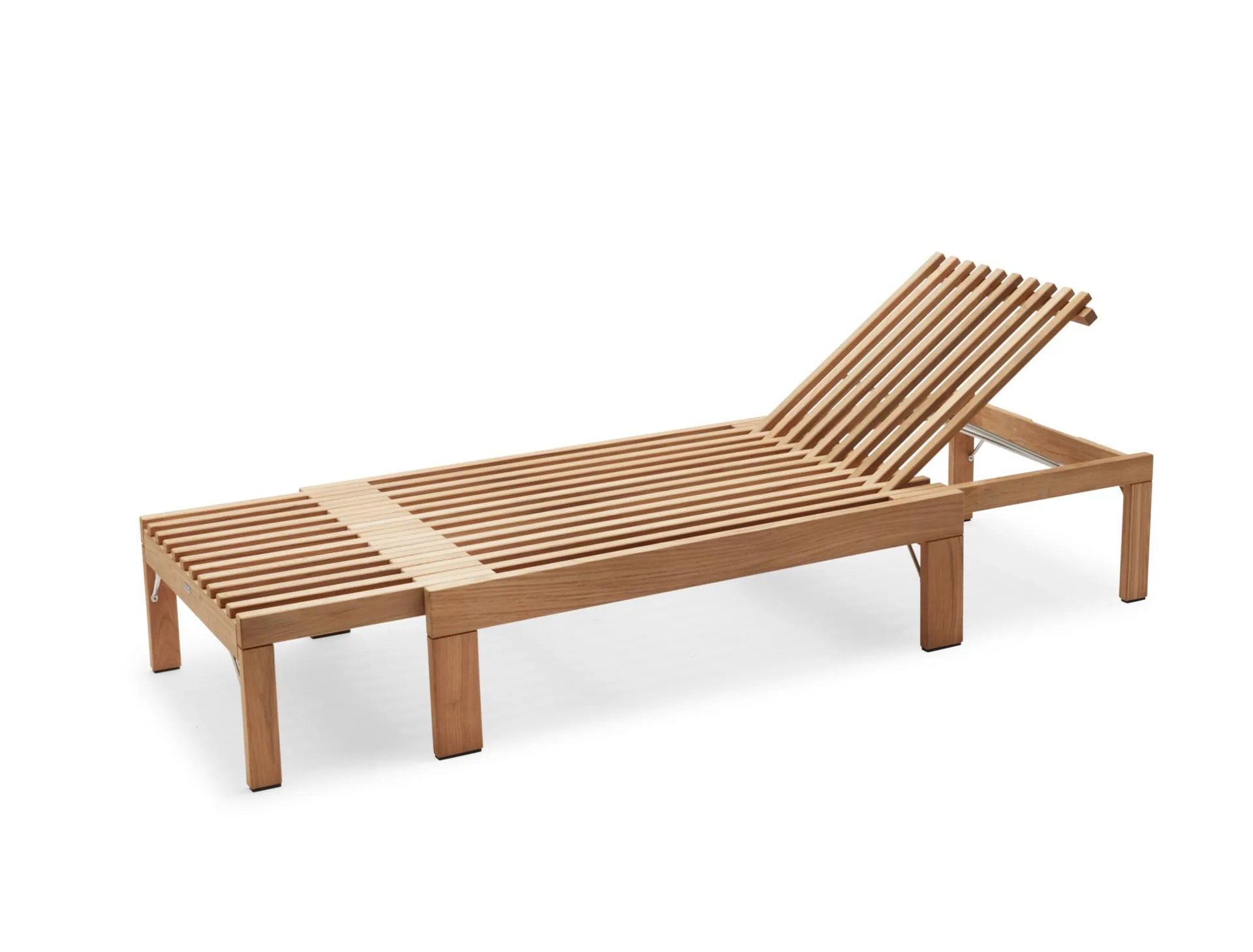 Fritz Hansen RIVIERA -aurinkotuoli tyynyllä, valkoinen - Image 2