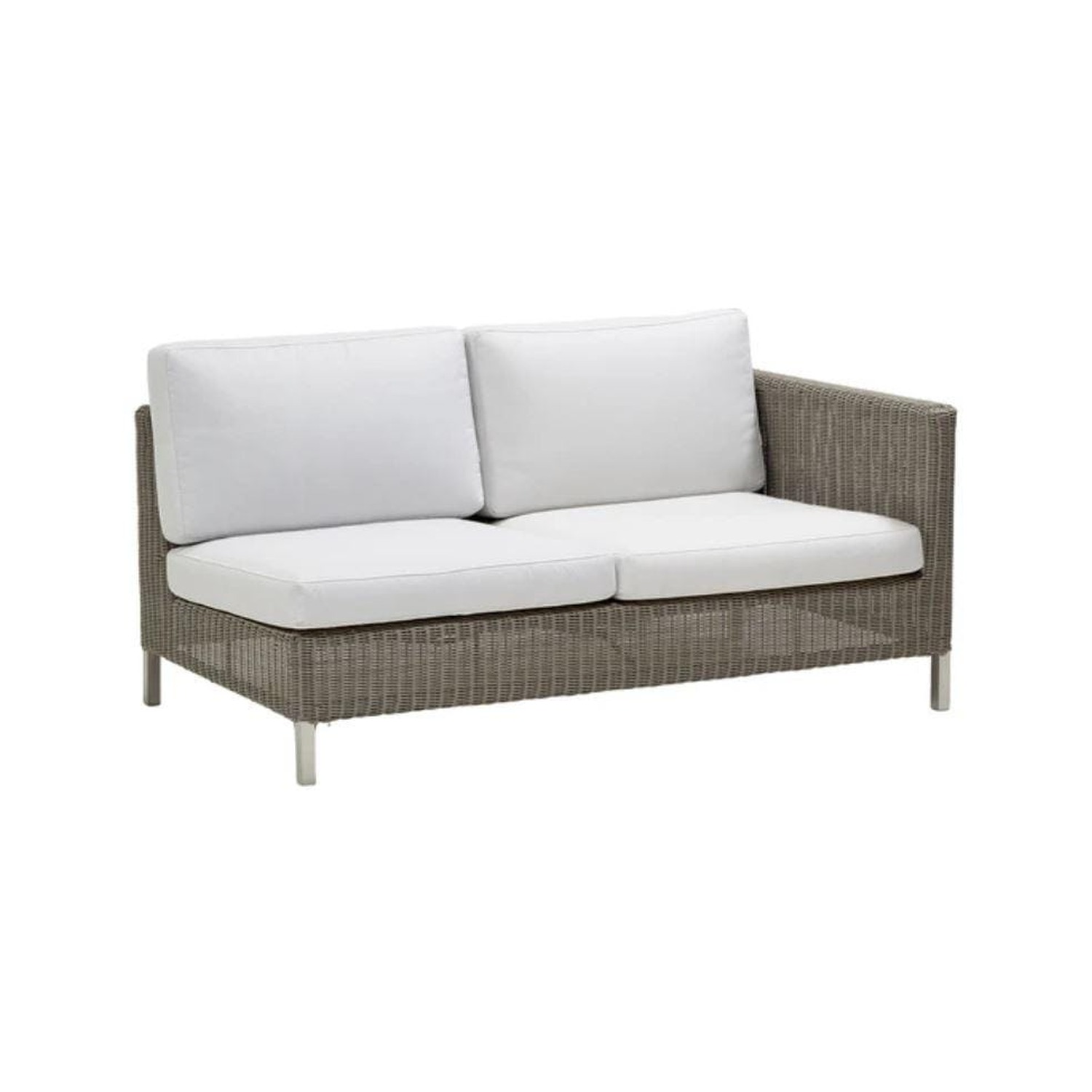 Cane-line CONNECT 2-seater sofa, left