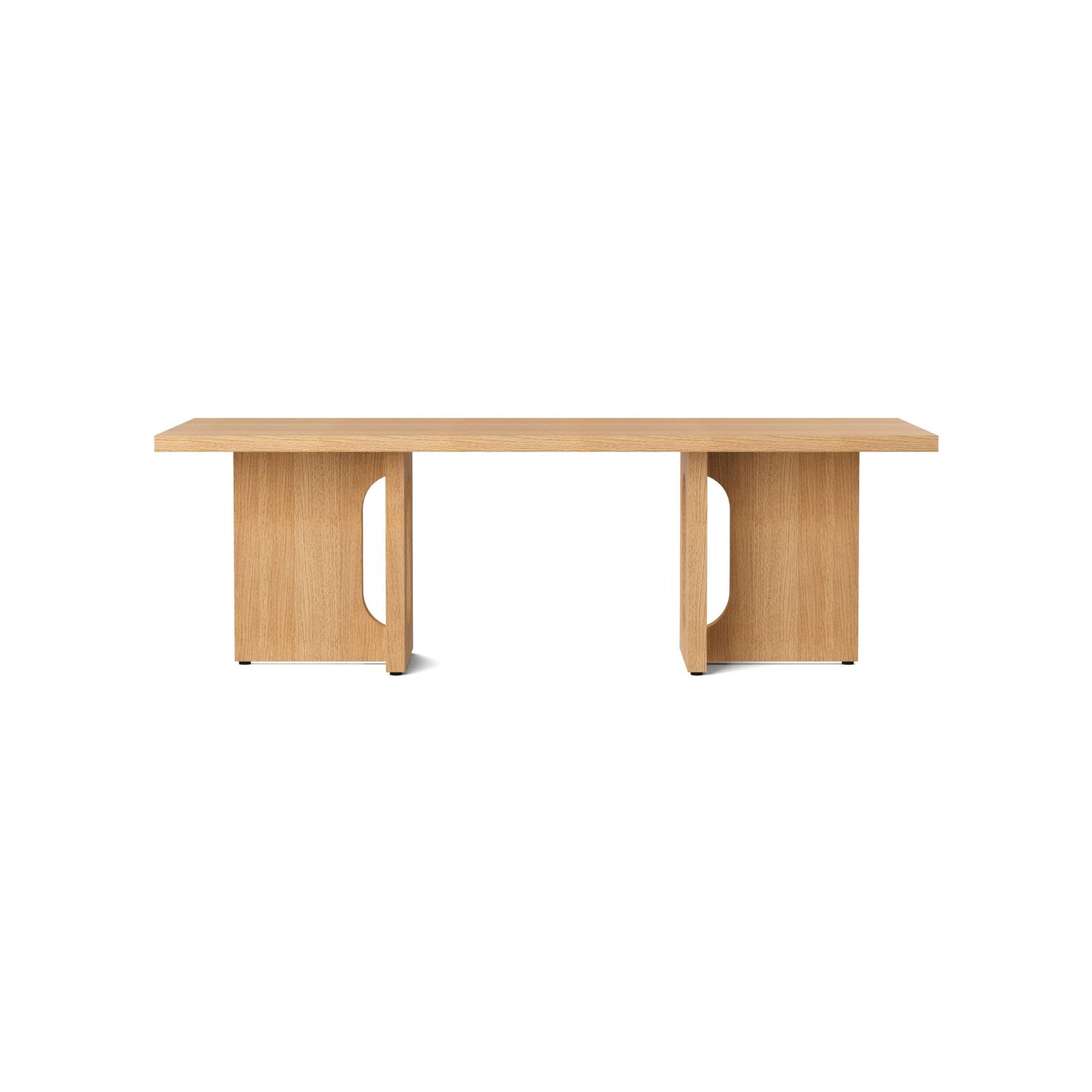 Audo Copenhagen ANDROGYNE-sohvapöytä 120x45cm, tammi – Designsuosikki
