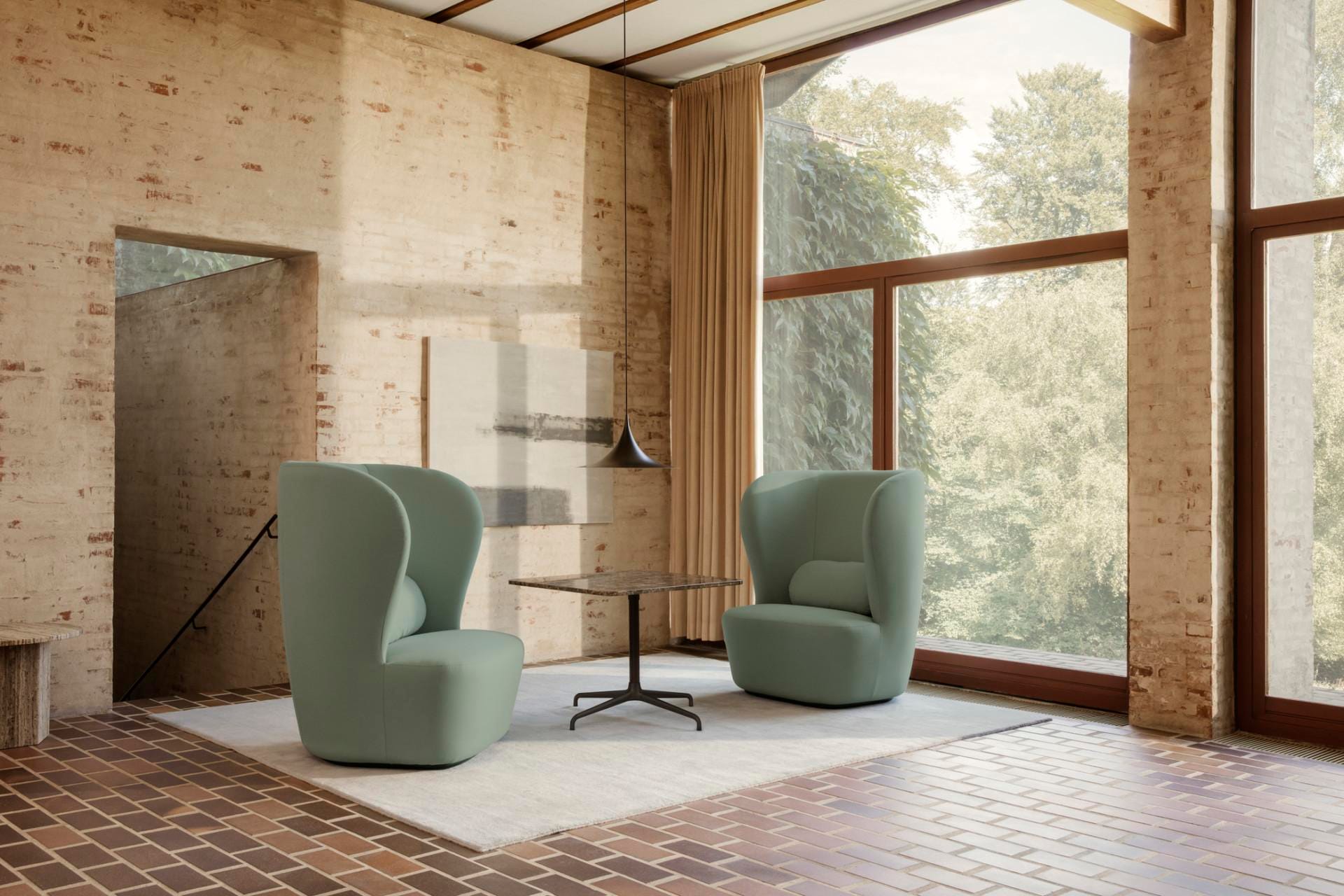 GUBI STAY lounge chair, high back - Image 3