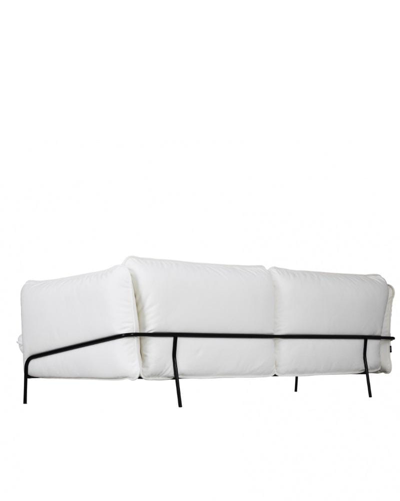 Swedese CONTINENTAL -sohva, beige/kromi - Image 3