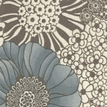 Missoni Home Anemones - tapetti, ruskea