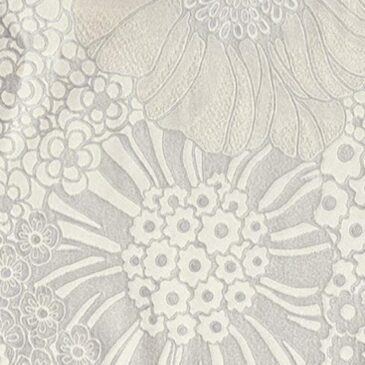 Missoni Home Anemones - tapetti, valkoinen