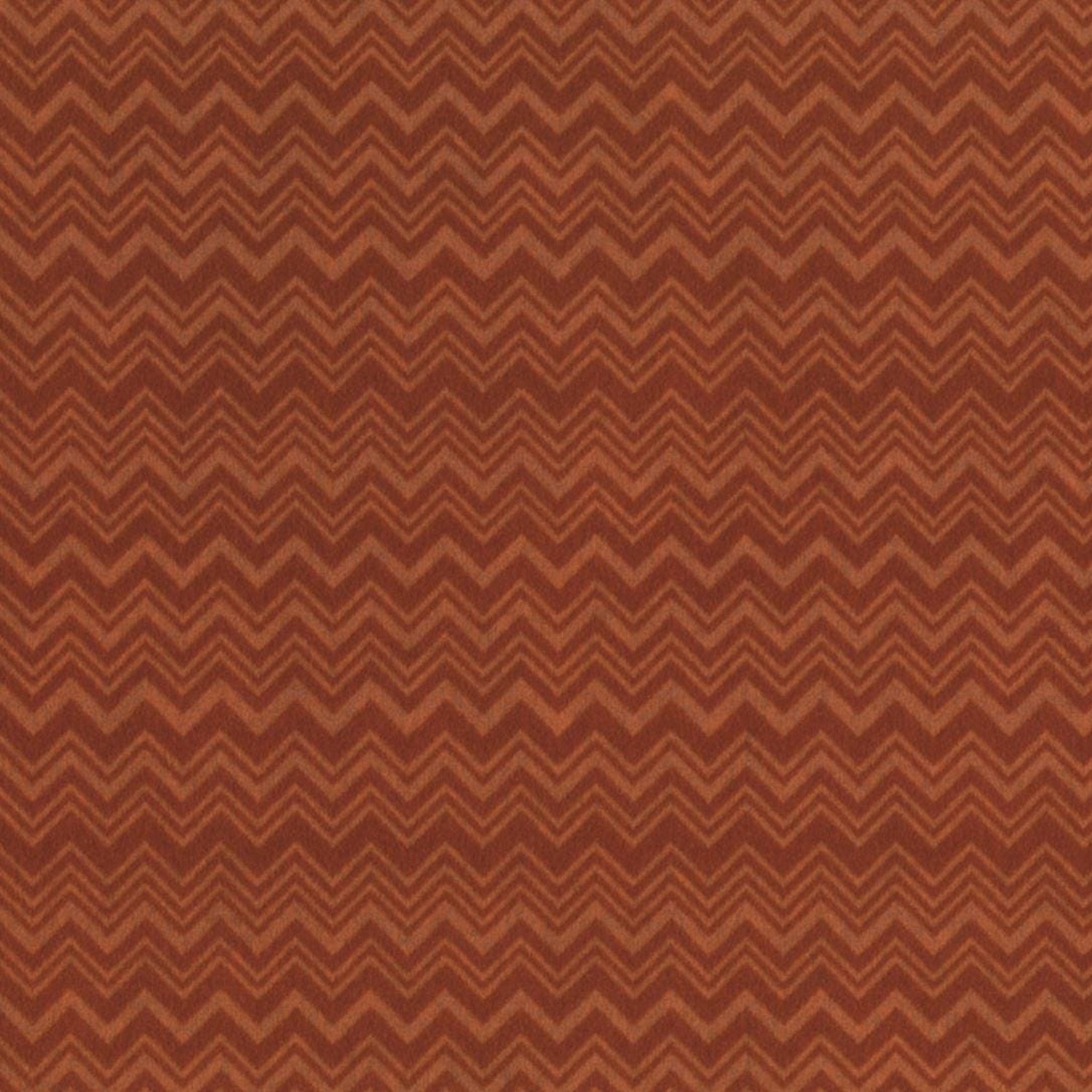 Missoni Home Zig Zag flock - tapetti, terrakotta