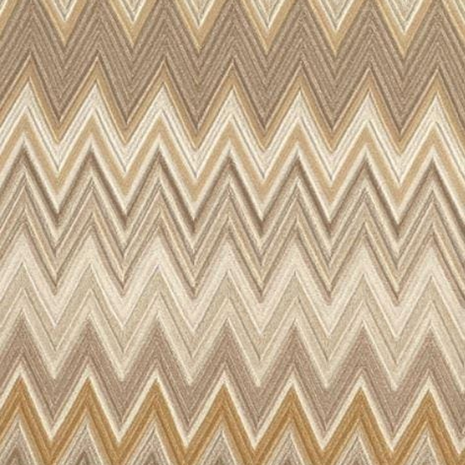 Missoni Home Zig Zag Multicolore - tapetti, beige/kulta