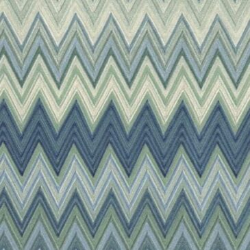 Missoni Home Zig Zag Multicolore - tapetti, sininen/vihreä