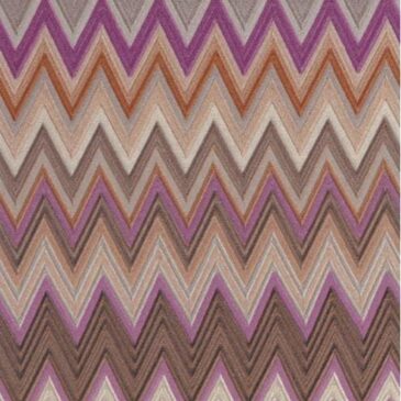 Missoni Home Zig Zag Multicolore - tapetti, violetti/beige