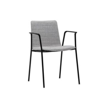 Andreu World FLEX HIGH BACK -tuoli, harmaa/musta SO1610