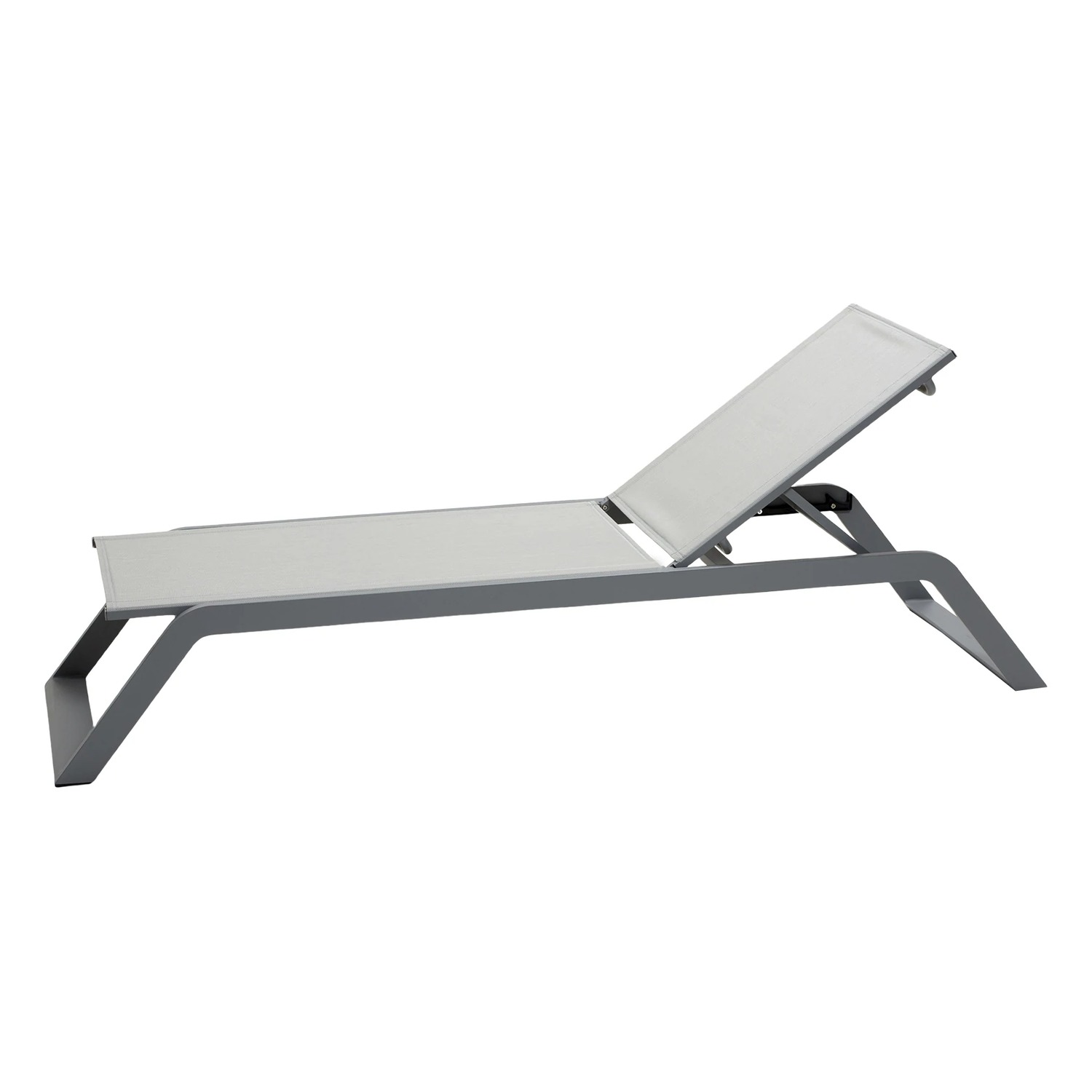 Cane-line SIESTA -sunbed, light grey