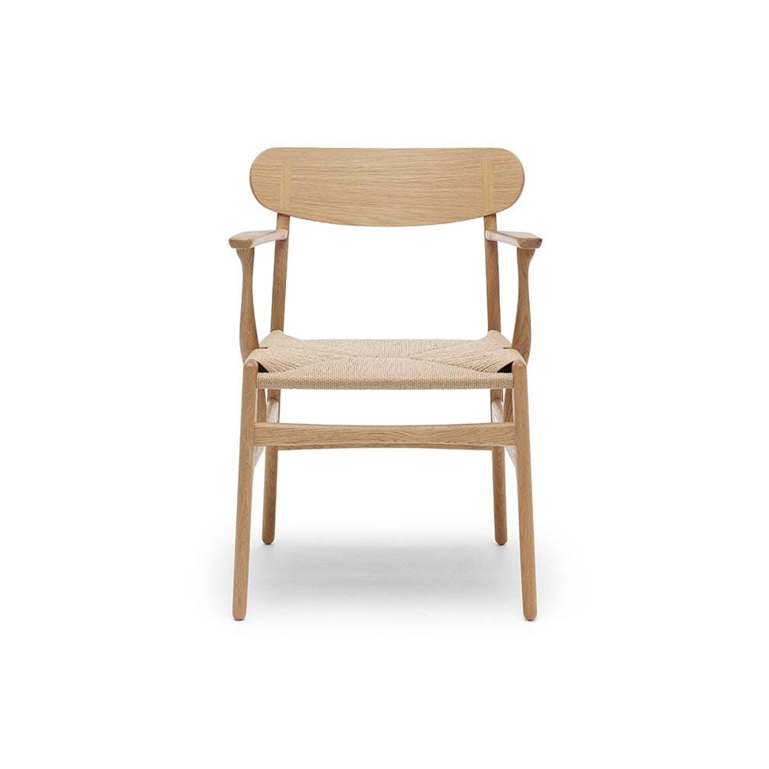 Carl Hansen CH26 -tuoli, öljytty tammi/luonnonvärinen paperinaru
