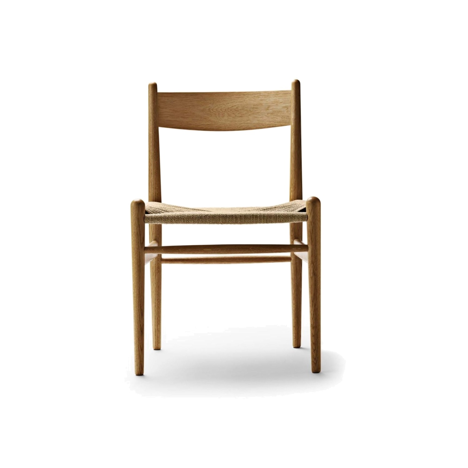 Carl Hansen CH36 -tuoli, öljytty tammi/luonnonvärinen istuin