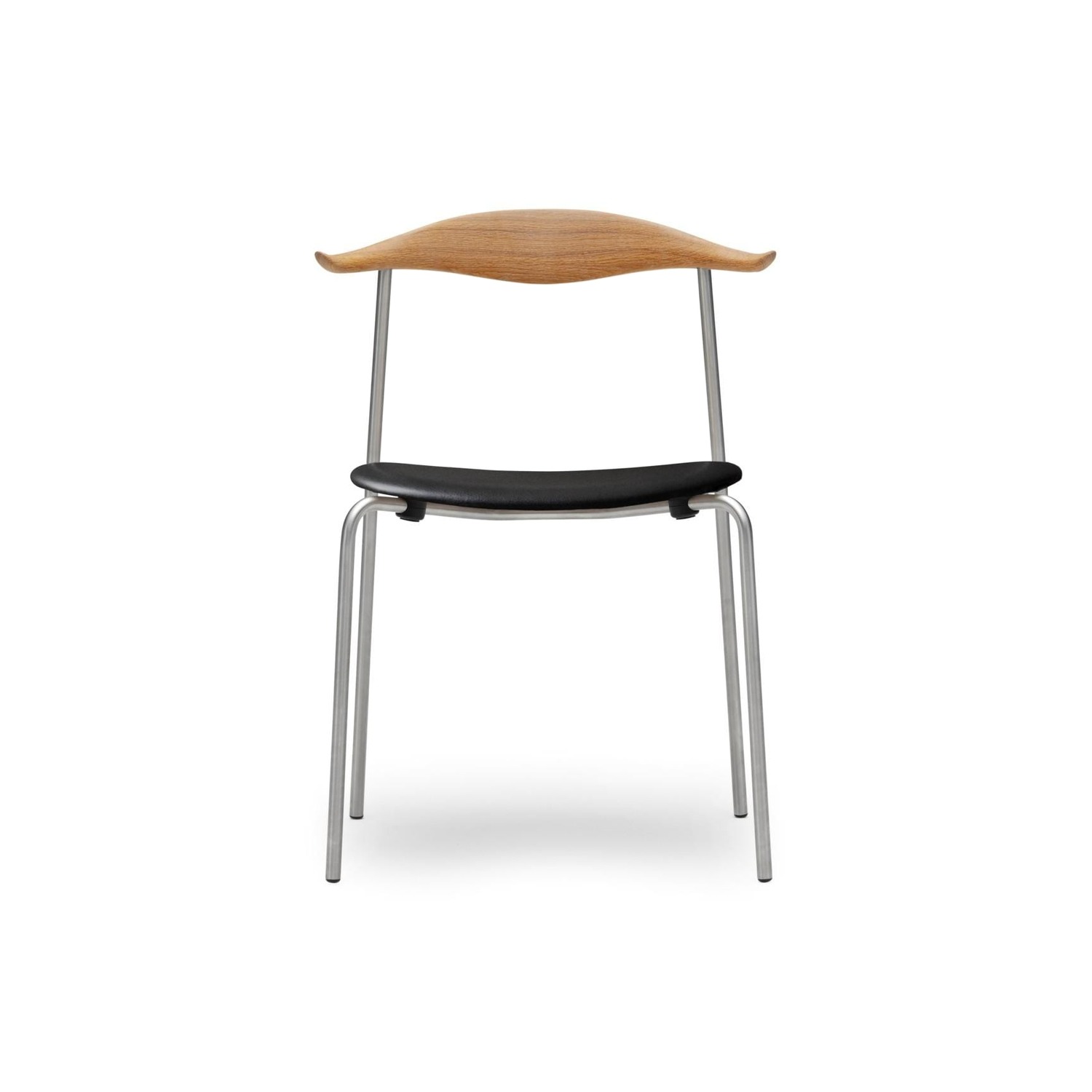 Carl Hansen CH88P -tuoli, öljytty tammi/musta nahka