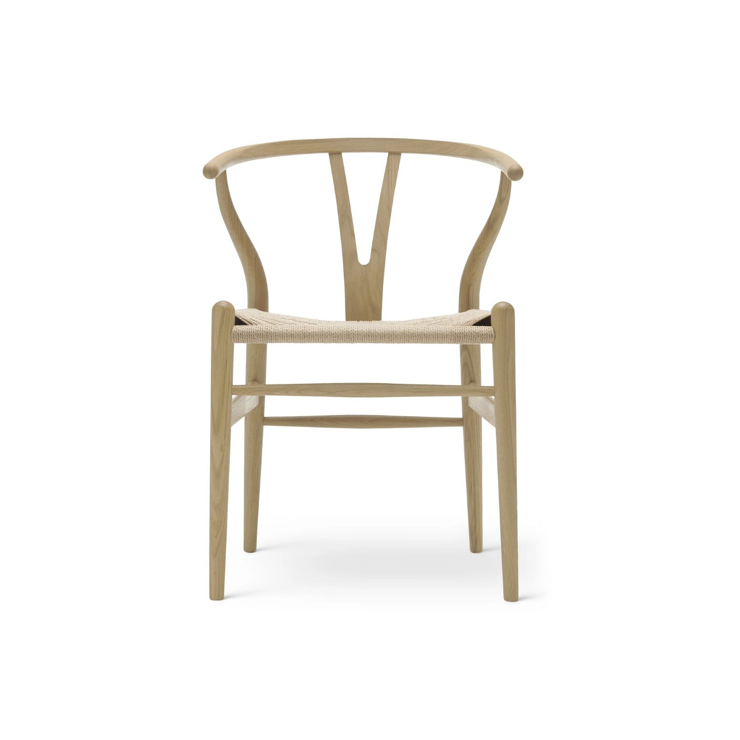Carl Hansen & Søn CH24 WISHBONE -tuoli, saippuoitu tammi/luonnonvärinen paperinaru – Designsuosikki