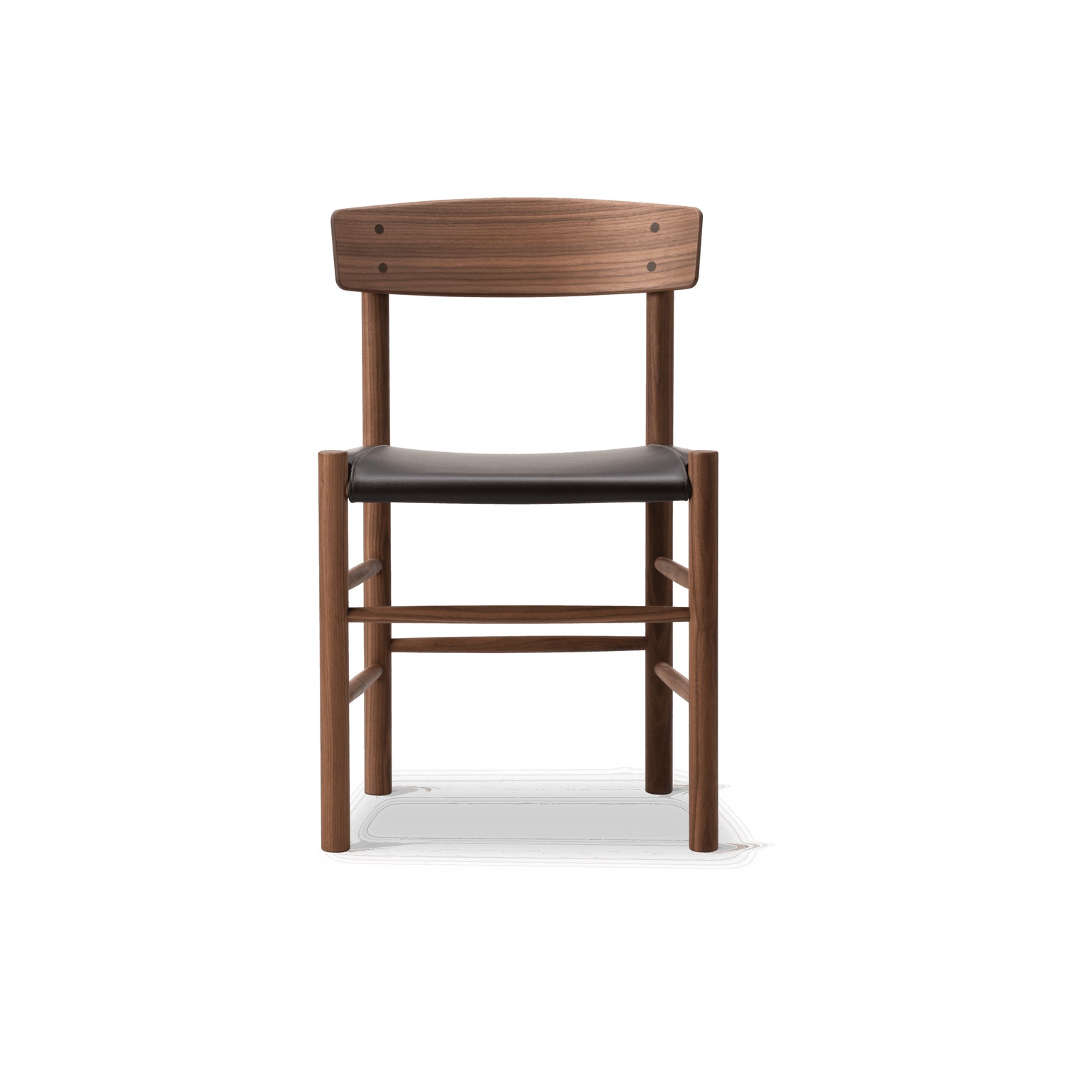 Fredericia J39 chair, leather seat