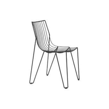Massproductions TIO-tuoli, musta teräs – Designsuosikki