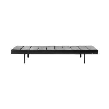 Vipp 461 Daybed, musta runko / musta nahka