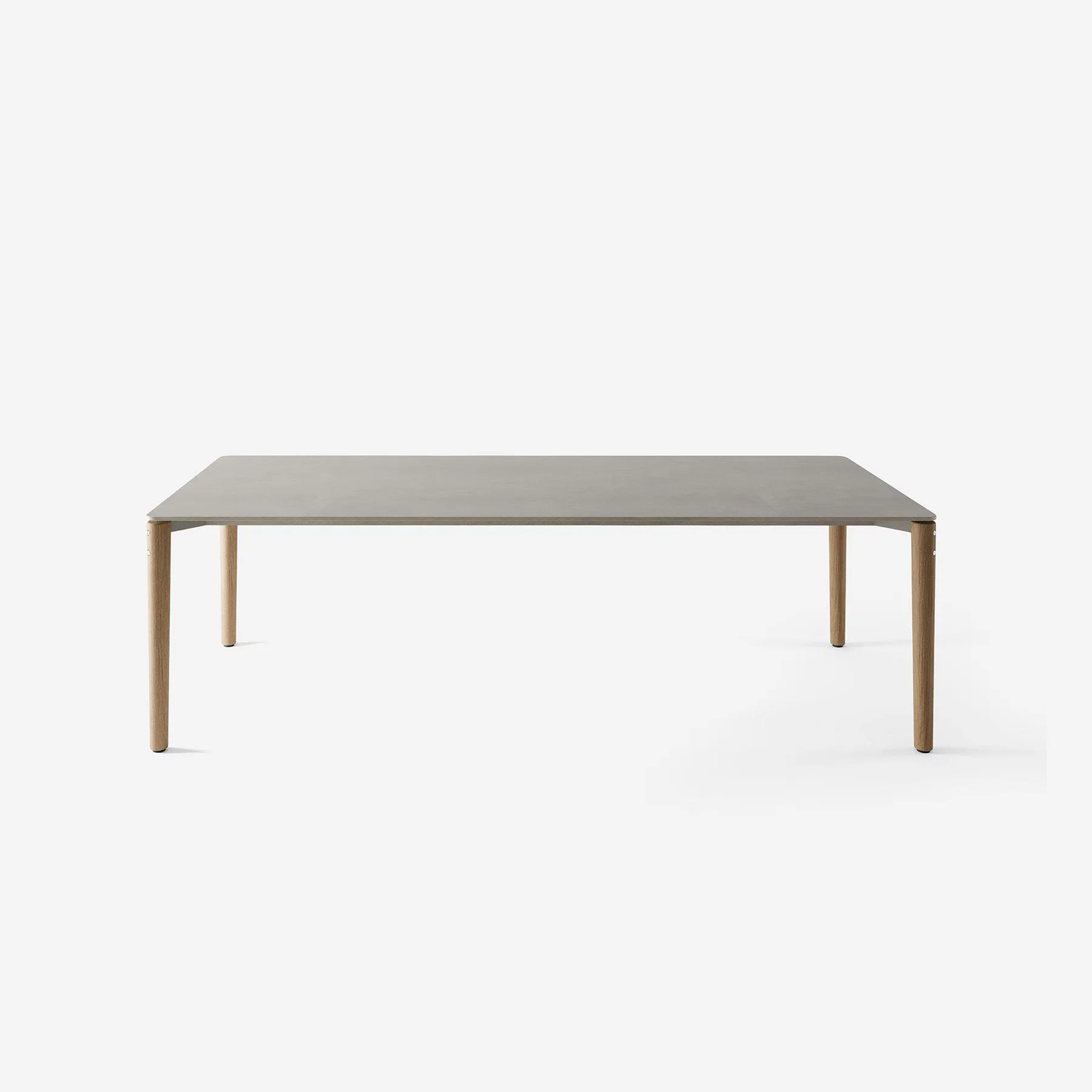 Vipp 719 Open-Air dining table 250x100 cm, teak/ceramic