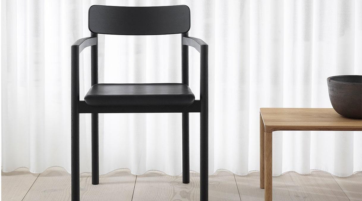 Fredericia POST chair, black lacquered oak - Image 5
