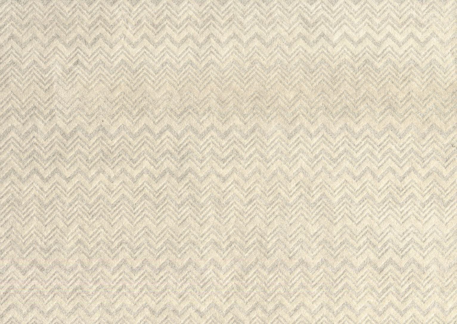 Missoni Home Zig Zag flock - tapetti, vaaleanharmaa